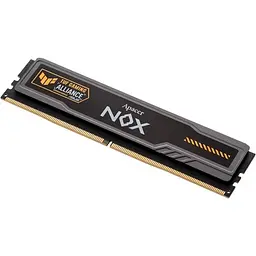 Пам'ять 16Gb x 2 (32Gb Kit) DDR5, 5200 MHz, NOX TUF, Black/Grey, 40-40-40, 1.25V, з радіатором Apacer teh0020291 - мініатюра 3