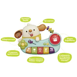 Розвиваюча іграшка Kiddi Smart Диво-піаніно (DM9900-UA) - мініатюра 2