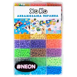 Набір для творчості XoKo Аквамозаїка Перлина 5500 Neon (XK-PRL-55GD)