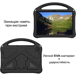 Чохол до планшета BeCover Protected Cover Samsung Galaxy Tab A11 Plus SM-X236B 11.0" Black (713945) - мініатюра 2
