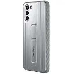 Чохол протиударний із підставкою Protective Rugged Standing Cover EF-RG996 для Samsung Galaxy S21 Plus Silver - мініатюра 3