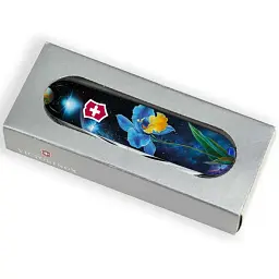 Складаний ніж Victorinox CAMPER DESIGN Блакитно-жовтий ірис - мініатюра 5
