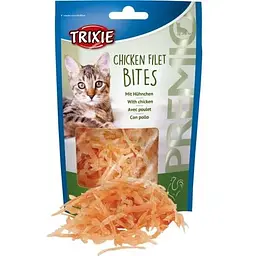 Ласощі для котів Trixie Premio Chicken Filet Bites Сушене куряче філе 50 г - мініатюра 3