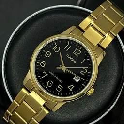 Чоловічий годинник Casio MTP-V002G-1B Золотистий ( AT1141-0192 ) - мініатюра 3