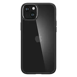 Прозорий чохол Spigen Crystal Hybrid Matte Black для iPhone 15 (ACS06484) - мініатюра 3