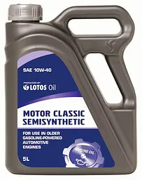 Моторна олива Lotos Oil Motor Classic Semisyntetic SG/CE 10W-40 5 л