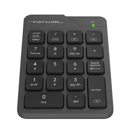 Клавіатура A4Tech FBK21C Wireless/Bluetooth Smoky Grey (4711421995108) - мініатюра 2