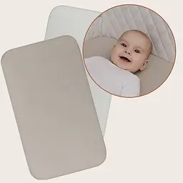 Простирадло Lionelo Bamboo Sheet Off White Beige 80 x 42 см (LO-BAMBOO SHEET OFF WHITE BEIGE 80x42) 2 шт. - мініатюра 3