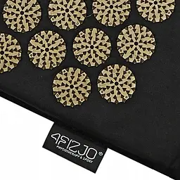 Килимок акупунктурний з валиком 4FIZJO Classic Mat Аплікатор Кузнєцова Black/Gold (P-5907739314987) - мініатюра 6