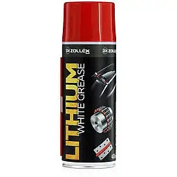 Мастило літієва Zollex White Lithium grease біла WLG-48 400мл - мініатюра 2