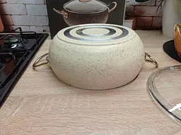 Каструля O.M.S. Collection 3141-28 см 6,6 л Ivory - мініатюра 5