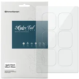 Плівка захисна Armorstandart Matte hydrogel Apple Watch Ultra 4 49mm 6 pcs (ARM94015)