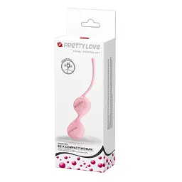 Вагінальні кульки Pretty Love Kegel Tighten Up I рожеві - мініатюра 6