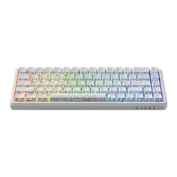 Клавіатура Ajazz AK680 Max RGB Printed White - мініатюра 3