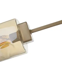 Люстра стельова Brille в спальню E14 40W G (LK-669C/8) - мініатюра 4