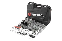Набір автомобільного ручного інструменту Intertool ET-9110 1/4" x 1/2" у наборі 111 предметів RED - мініатюра 5