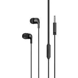 Навушники Borofone BM83 Craft universal earphones with mic, 3.5мм, 1.2м, чорний