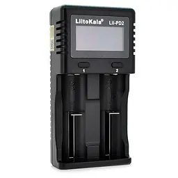 Розумний зарядний пристрій для акумуляторів LiitoKala Lii-PD2 АА, ААА, 18650, 21700, 26650 Li-ion, LiFePO4, Ni-MH, Ni-Cd (19410) - мініатюра 3