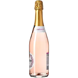 Напій винний Salute Fragolino Rosato слабоалкогольний газований напівсолодкий рожевий 6-6.9% 0.75 л - мініатюра 2