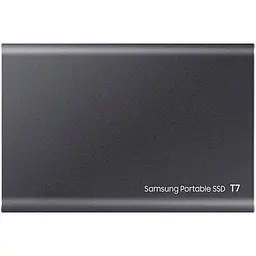 Зовнішній SSD накопичувач Samsung T7 2TB Titan Gray (MU-PC2T0T/WW) [91905] - мініатюра 2
