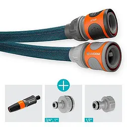 Текстильний шланг Gardena Liano Xtreme Set 25 м - мініатюра 2