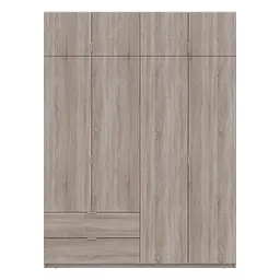 Розпашна Шафа для одягу Doros Лукас Дуб Сонома 180х50х240 (80737731) - мініатюра 4