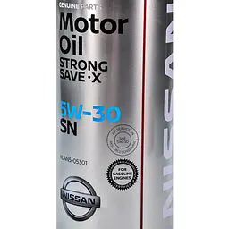 Моторне мастило Nissan SN Strong Save X 5W-30 Japan 1 л (KLAN5-05301) - мініатюра 4