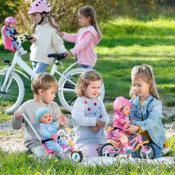 Триколісний велосипед для ляльки Baby Born Пригоди з Бертою (834299) - мініатюра 5
