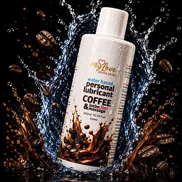Лубрикант та масажний гель MyLove Aroma Series Intim&Massage Coffee 300 мл - мініатюра 2
