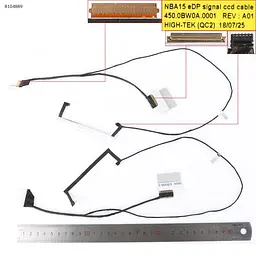 Шлейф матриці для HP Pavilion 15-BR 15-BR077NR 15-BR005TX series, (30pin eDP, Touch, 450.0BW0A.0001, Оригінал)