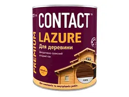 Лазур CONTACT 0,75л для деревини Горiх