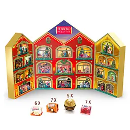 Адвент- календар Ferrero Prestige Calendario dell'Avvento 250г. - мініатюра 2