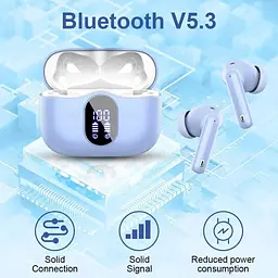 Бездротові навушники Bluetooth 5.3 з 4 мікрофонами ENC та шумозаглушенням - мініатюра 7