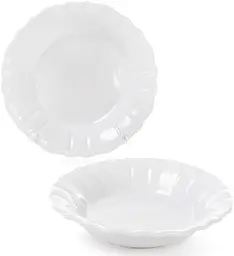 Набір 6 глибоких тарілок Leeds Ceramics SUN, кам'яна кераміка BonaDi Ø23х4 см kuh0007146 - мініатюра 1