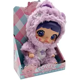 Дитяча м'яка іграшка-брелок Bambi "Lovely Baby" 6053a(Violet)