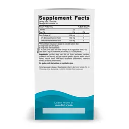 Омега-3 риб'ячий жир Nordic Naturals Ultimate Omega для серця, мозку та зору 60 софтгелів - мініатюра 2