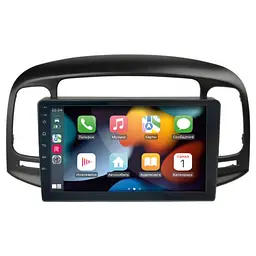Штатна магнітола Hyundai Accent 2006-2012 Black Decker D9-010 6x128, DSP, 4G, 2K Decker (НФ-00006989) - мініатюра 2