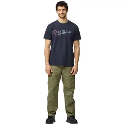 Футболка Fjallraven Archive Logo T-Shirt M L dark navy - мініатюра 5
