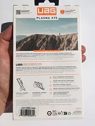 Оригінальний протиударний чохол для iPhone 17 Pro Max UAG Plasma XTE MagSafe Black 114528114034 з підставкою - мініатюра 4