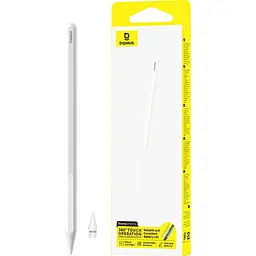 Стилус Baseus Smooth Writing PS3/PS4 Pro Moon White (B0004A01) [162838] - мініатюра 3