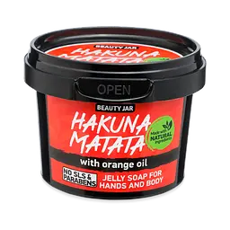 Гелеве мило для рук і тіла Beauty Jar Hakuna Matata, 130 мл