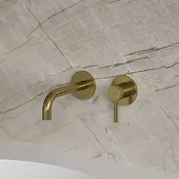 Змішувач для раковини Omnires Y прихованого монтажу brushed brass (Y1215HBSB) - мініатюра 3