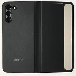 Оригінальний чохол-книжка для Samsung Galaxy S21 Plus Black S-View Clear View Cover Smart (EF-ZG996CBEGRU) - мініатюра 9