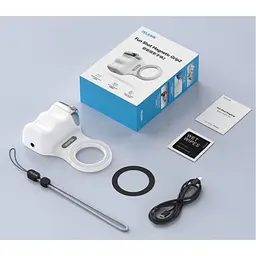 Тримач для смартфона Telesin Fun Shot Magnetic Grip White (P5-MP-001WH) [159883] - мініатюра 5