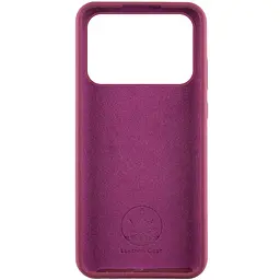 Чохол Silicone Cover Lakshmi (AAA) для Xiaomi Poco X6 Pro Бордовий / Plum - мініатюра 2