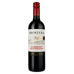 Вино Frontera Cabernet Sauvignon, червоне, напівсухе, 13%, 0,75 л