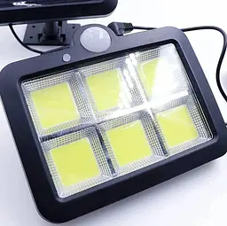 LED вуличний світильник на сонячних батареях автономний вологостійкий із датчиком руху для двору SL-F120 - мініатюра 7