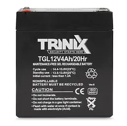 Акумуляторна батарея для ДБЖ Trinix GEL 12 V / 4 А*ч (44-00062) - мініатюра 2