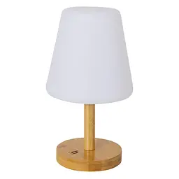 Ліхтар кемпінговий Bo-Camp Cambridge Rechargeable 200 Lumen Bamboo/White (5818792) - мініатюра 2