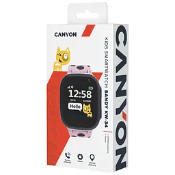 Смарт-годинник Canyon CNE-KW34PP Kids smartwatch Sandy, Pink (CNE-KW34PP) - мініатюра 6